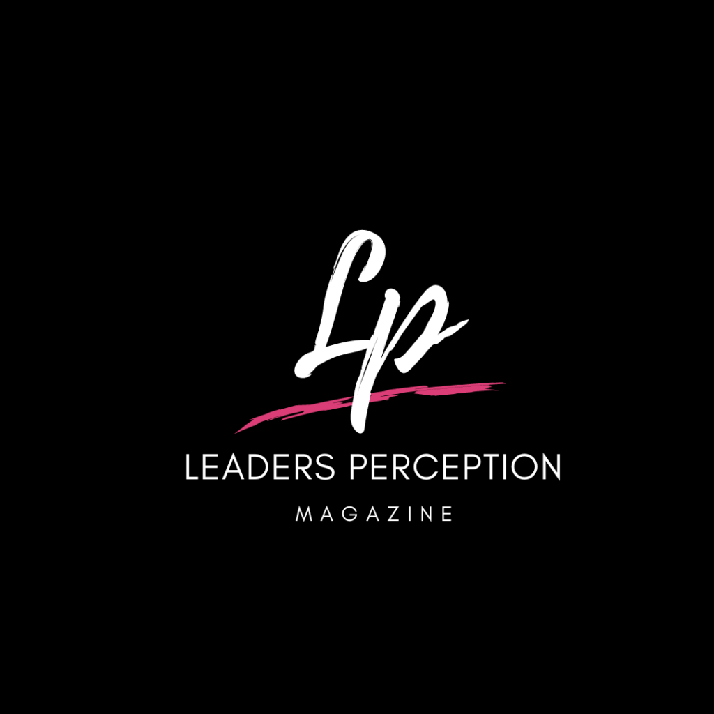Leaders Perception Magazine cover, which featured Kaitlyn Spinney's article on automating fractional COO reporting with Claude